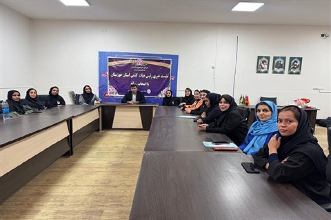 همزمان با برگزاری رقابت های کشتی آلیش بانوان قهرمانی و انتخابی استان خوزستان :